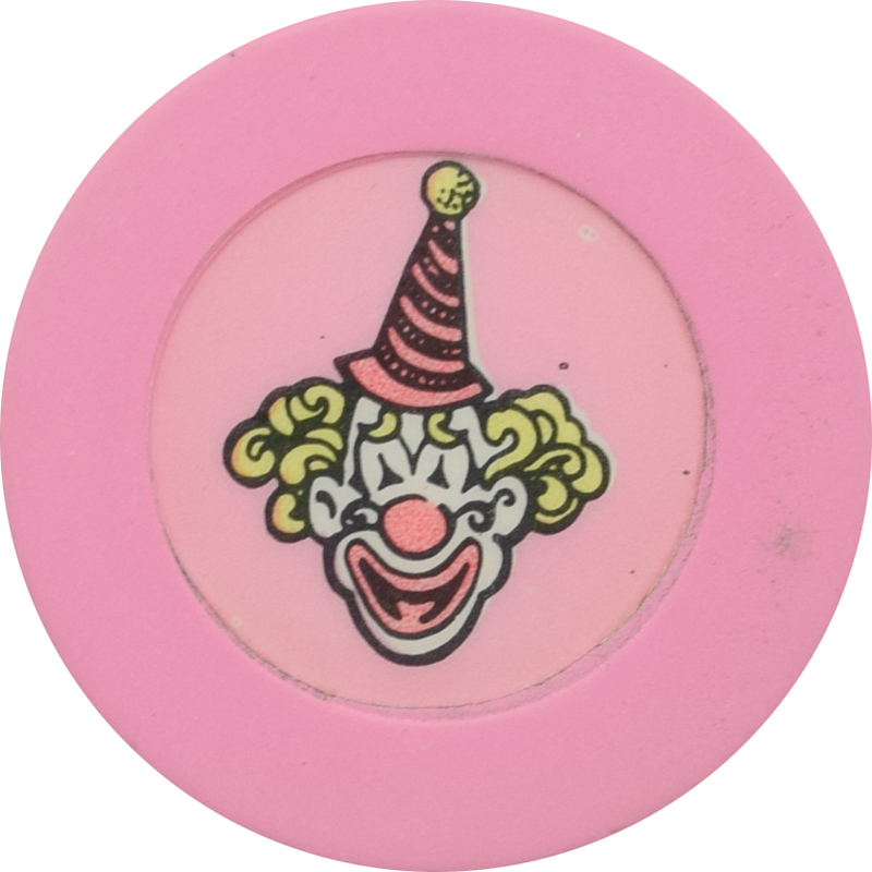 Circus Circus Casino Las Vegas Nevada Pink/Pink Roulette Chip 1990s