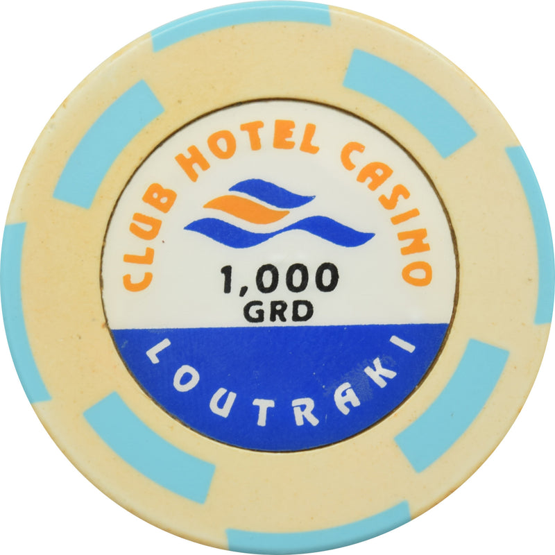 Club Hotel Casino Loutraki Greece GRD 1000 Chip