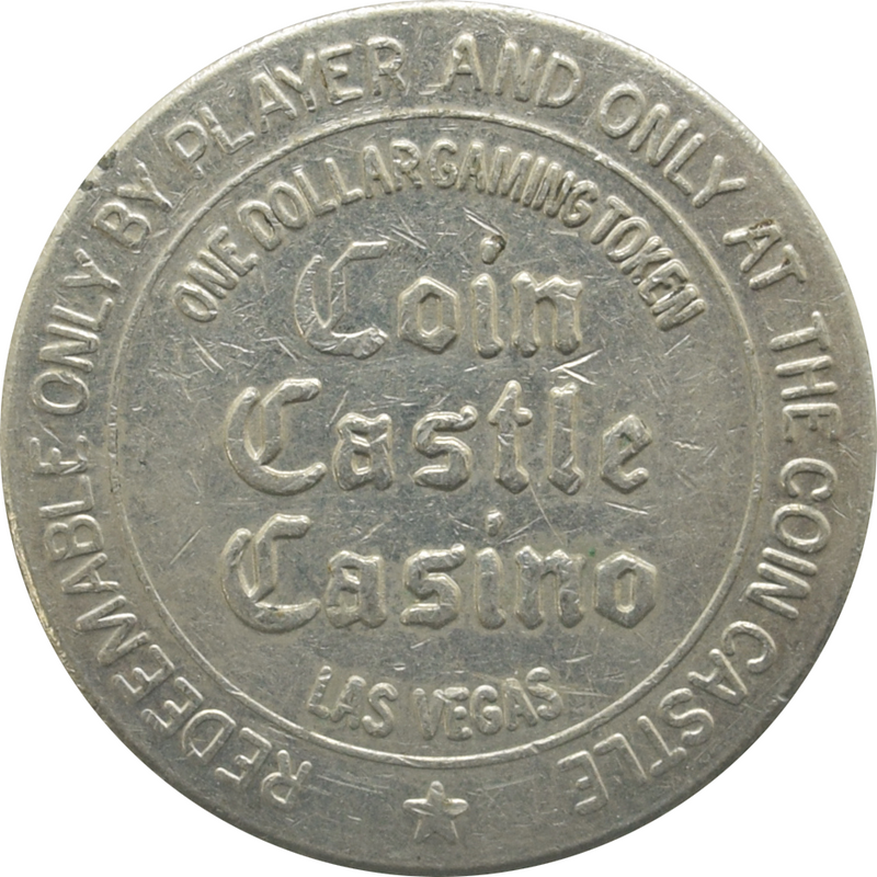 Coin Castle Casino Las Vegas Nevada $1 Token 1979