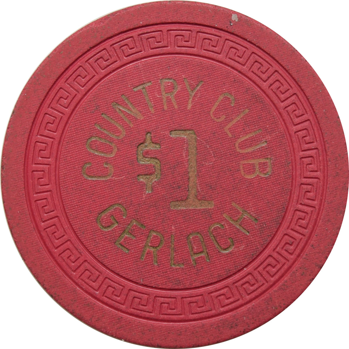 Country Club Casino Gerlach Nevada $1 Chip 1953