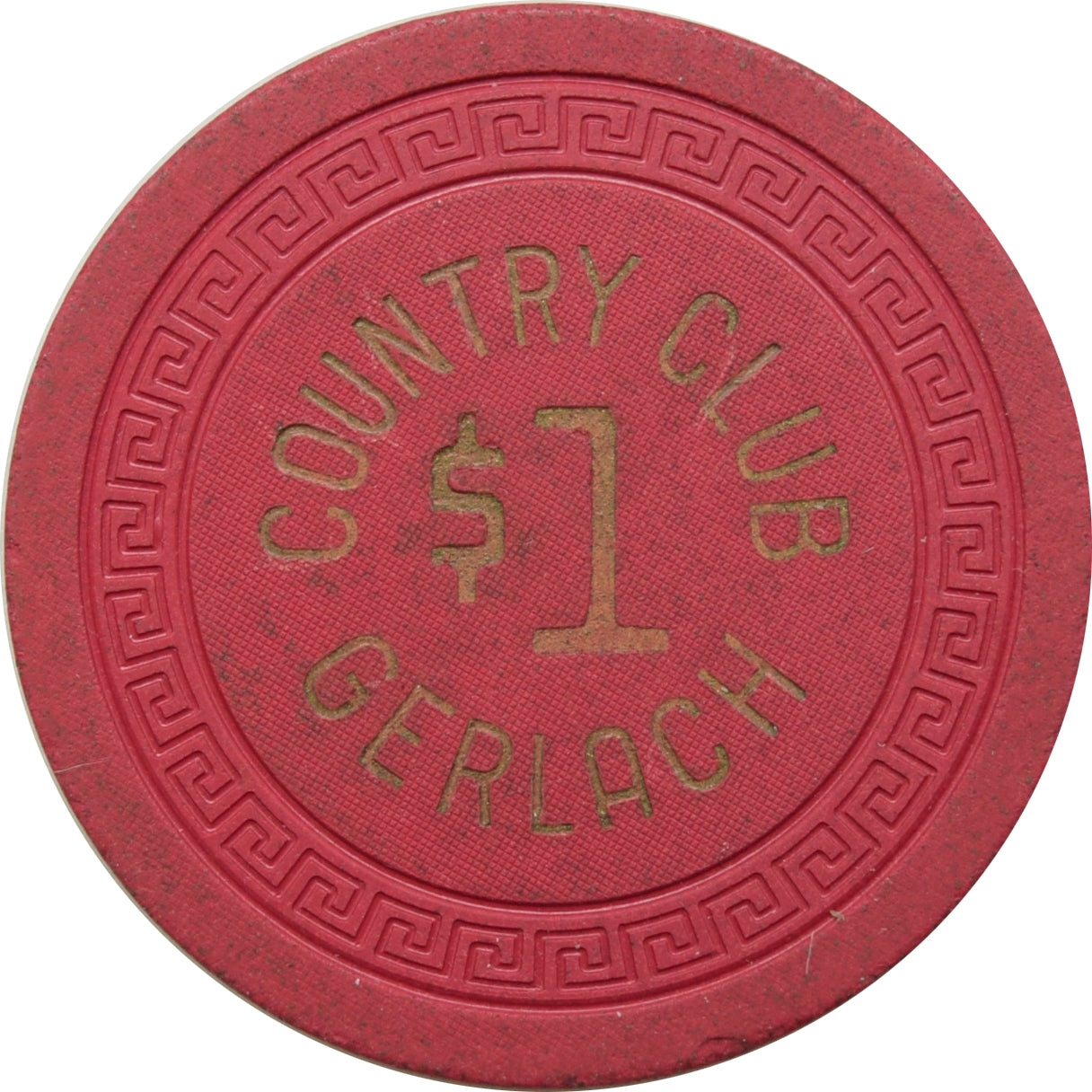 Country Club Casino Gerlach Nevada $1 Chip 1953