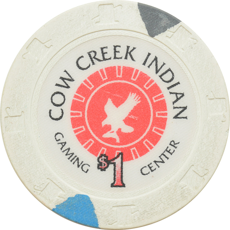 Cow Creek Indian Gaming Casino Canyonville OR $1 Chip