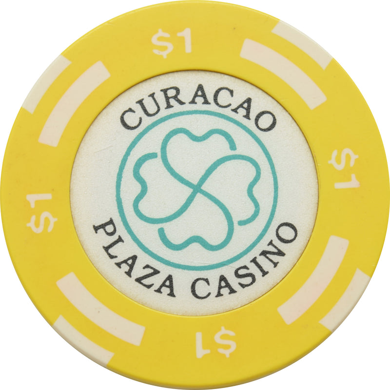 Curacao Plaza Casino Willemstad Curacao $1 Chip