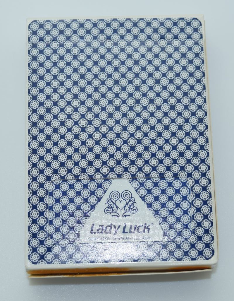 Lady Luck Las Vegas Casino Playing Cards Used Deck