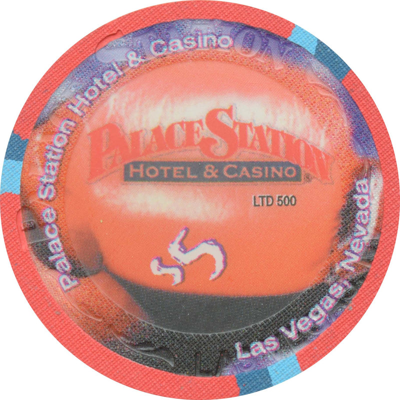 Palace Station Casino Las Vegas Nevada $5 Dana Rosenblatt Chip 2001