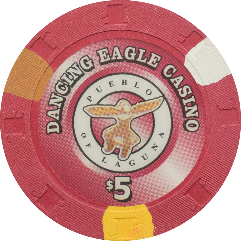 Dancing Eagle Casino Laguna New Mexico $5 Chip