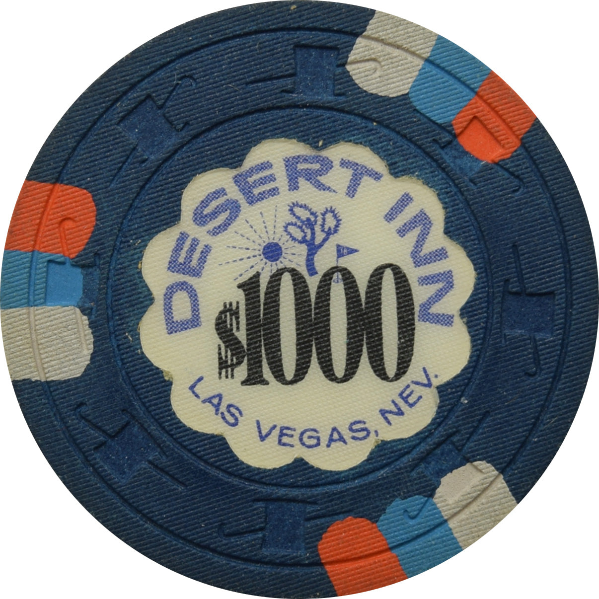 Desert Inn Casino Las Vegas Nevada $1000 Chip 1967