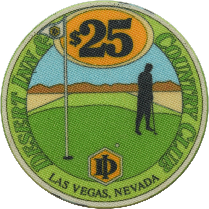 Desert Inn Casino Las Vegas Nevada $25 Chip 1991