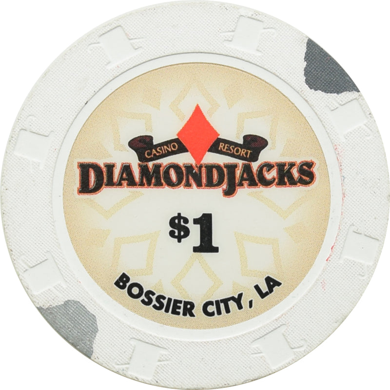 Diamond Jacks Casino Bossier City LA $1 Chip