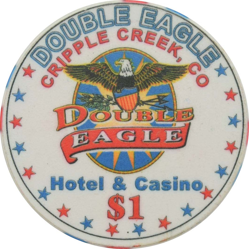 Double Eagle Hotel & Casino Cripple Creek Colorado $1 Chip