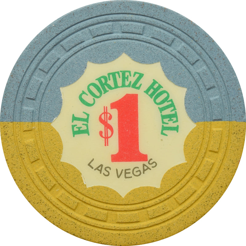 El Cortez Casino Las Vegas Nevada $1 Chip 1964