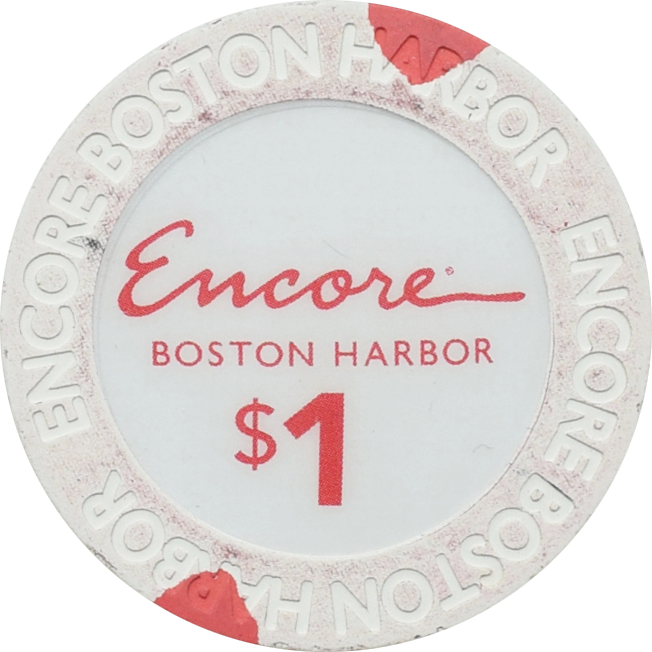 Encore Boston Harbor Casino Everett Massachusetts $1 Chip