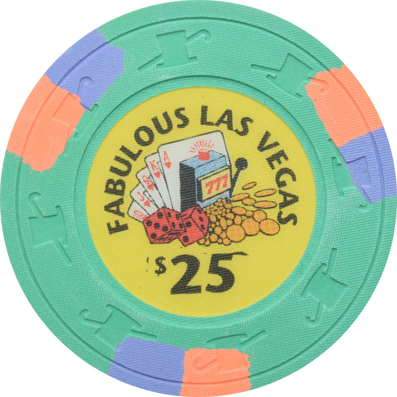 Fabulous Las Vegas $25 Chip Paulson Fantasy