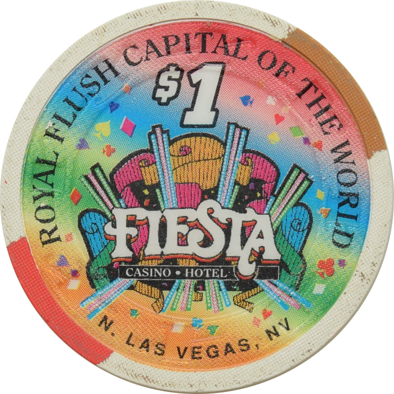 Fiesta Casino North Las Vegas Nevada $1 Chip 1998