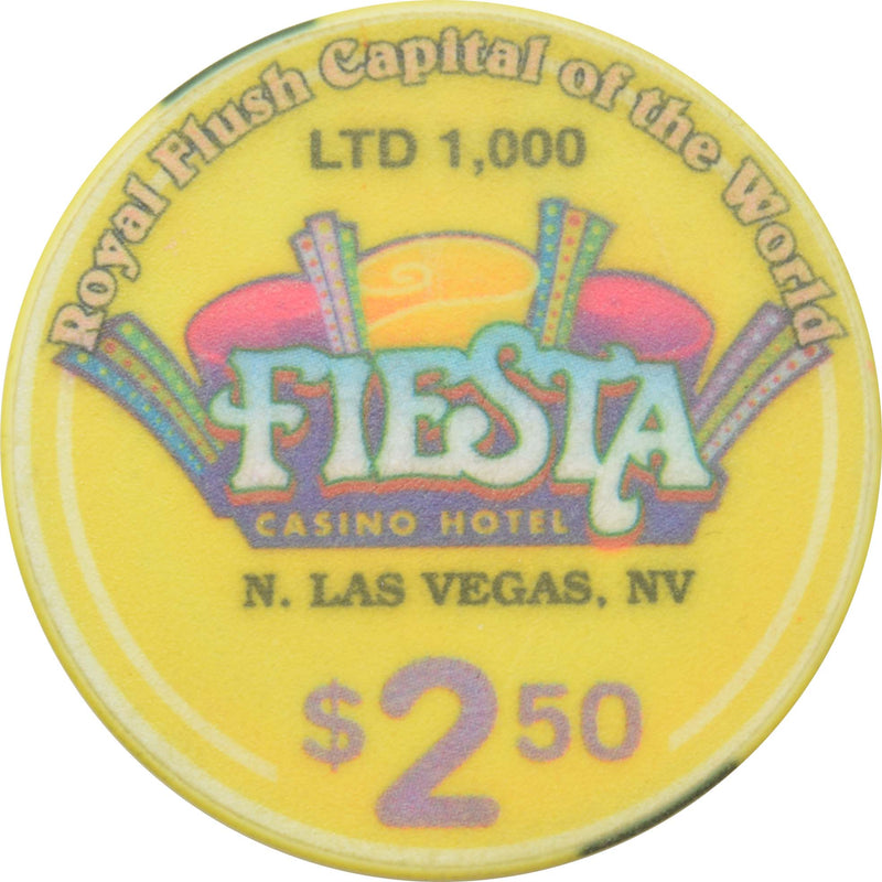 Fiesta Casino North Las Vegas Nevada $2.50 Last Chip of the Millennium 1999