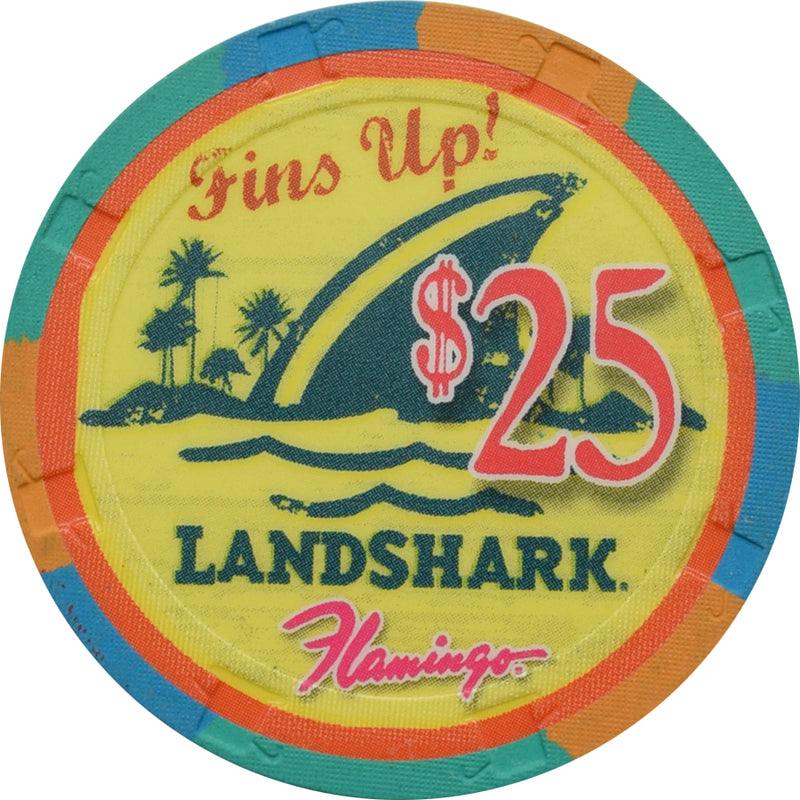 Flamingo Margaritaville Casino Las Vegas Nevada $25 Landshark Chip 2011