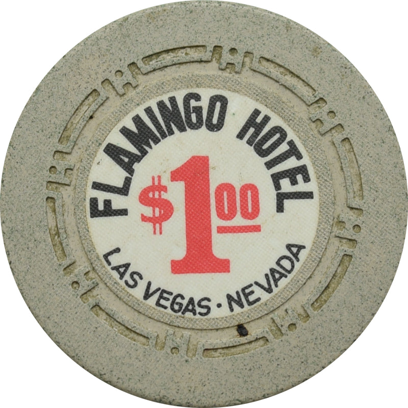 Flamingo Casino Las Vegas Nevada $1 Chip 1960s