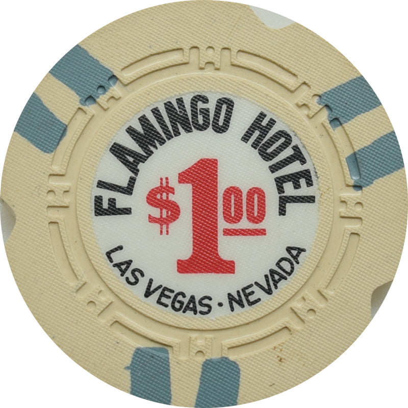 Flamingo Casino Las Vegas Nevada $1 Cancelled Chip 1964