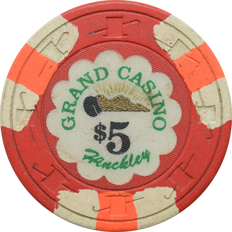 Grand Casino Hinckley Minnesota $5 Chip