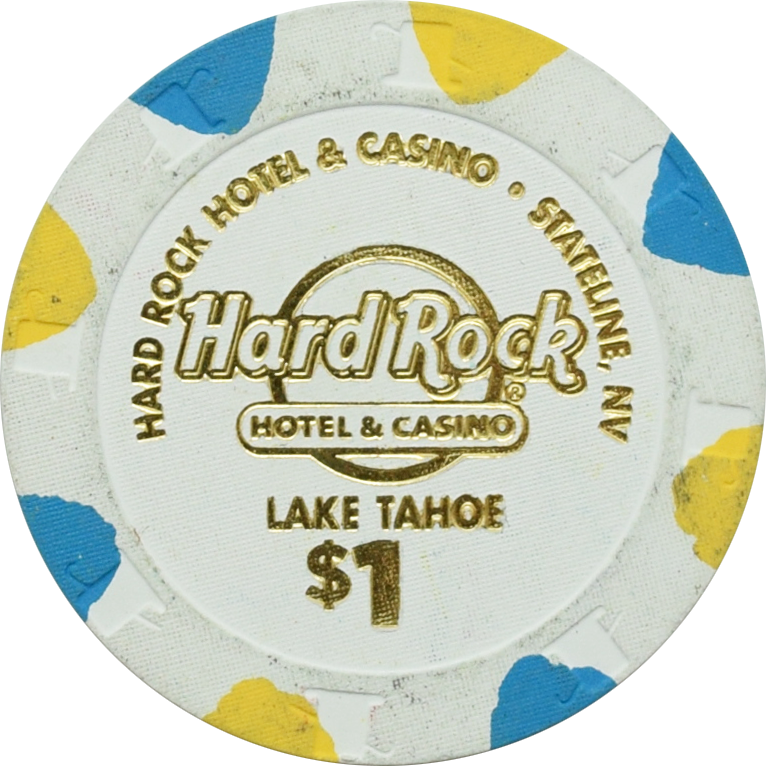 Hard Rock - Lake Tahoe Casino Stateline Nevada $1 Chip 2021