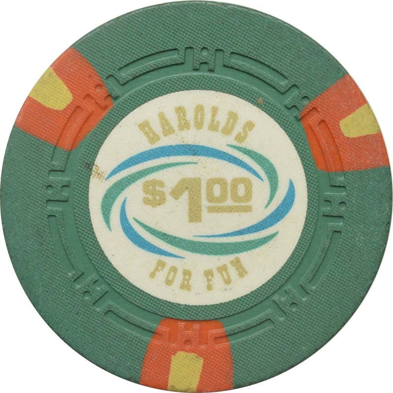 Harold's Club Casino Reno Nevada $1 Chip 1970
