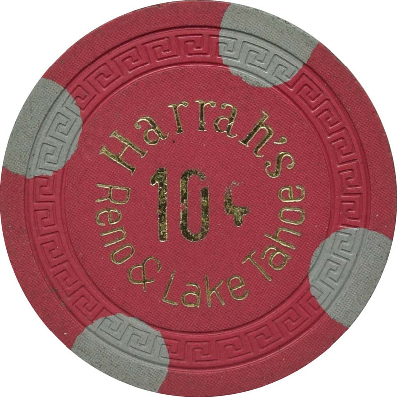 Harrah's Casino Reno & Lake Tahoe Nevada 10 Cent Chip 1960