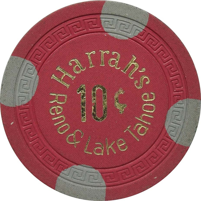 Harrah's Casino Reno & Lake Tahoe Nevada 10 Cent Chip 1960