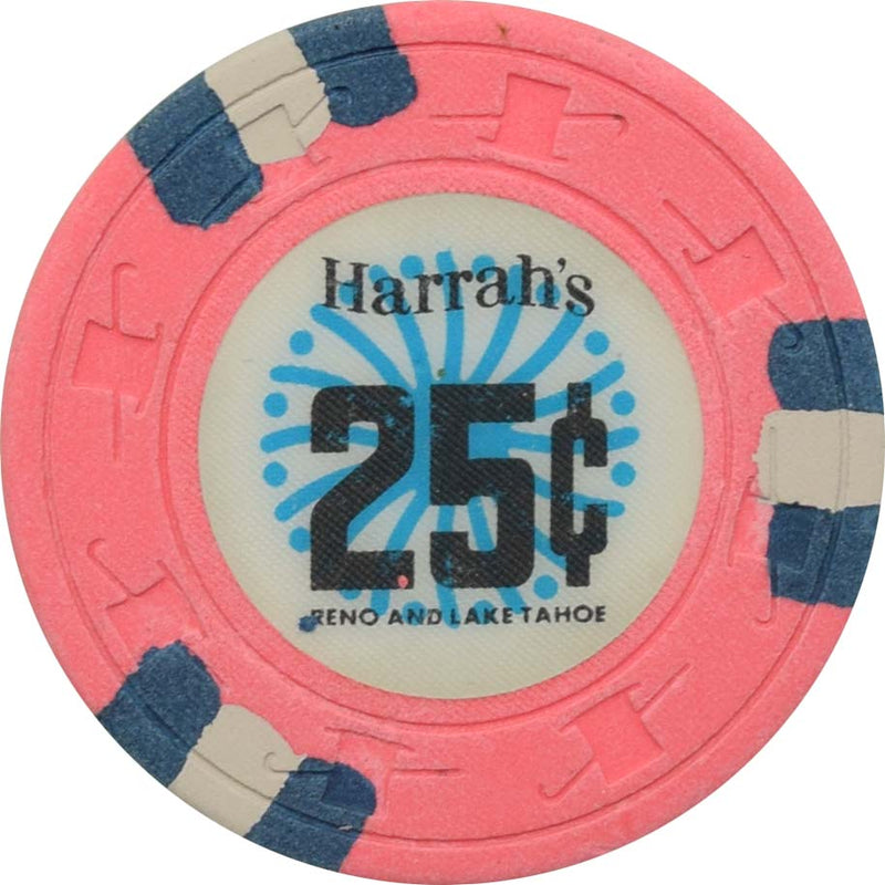 Harrah's Casino Reno & Lake Tahoe Nevada 25 Cent Chip 1970