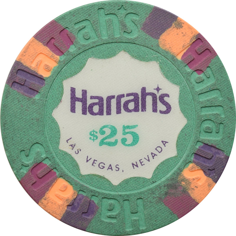 Harrah's Casino Las Vegas Nevada $25 Chip 1992