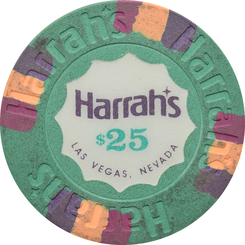 Harrah's Casino Las Vegas Nevada $25 Chip 1992