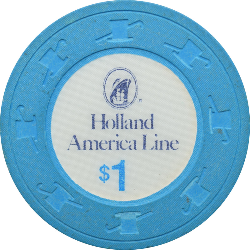 Holland America Line Cruise Lines $1 Chip
