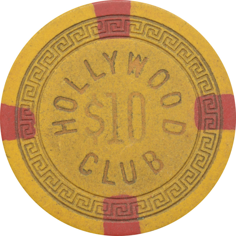 Hollywood Club Illegal Casino Toledo Ohio $10 Chip