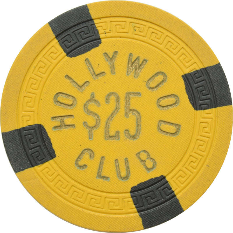 Hollywood Club Illegal Casino Toledo Ohio $25 Chip