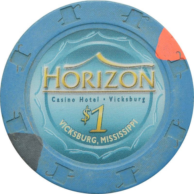 Horizon Casino Vicksburg Mississippi $1 Chip