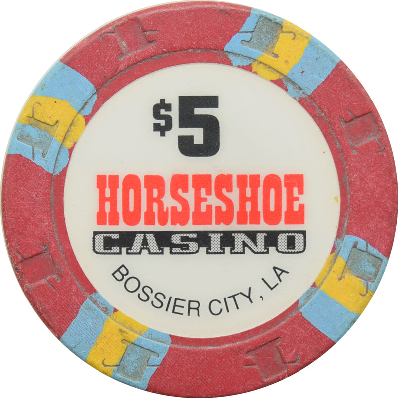 Horseshoe Casino Bossier City LA $5 Chip