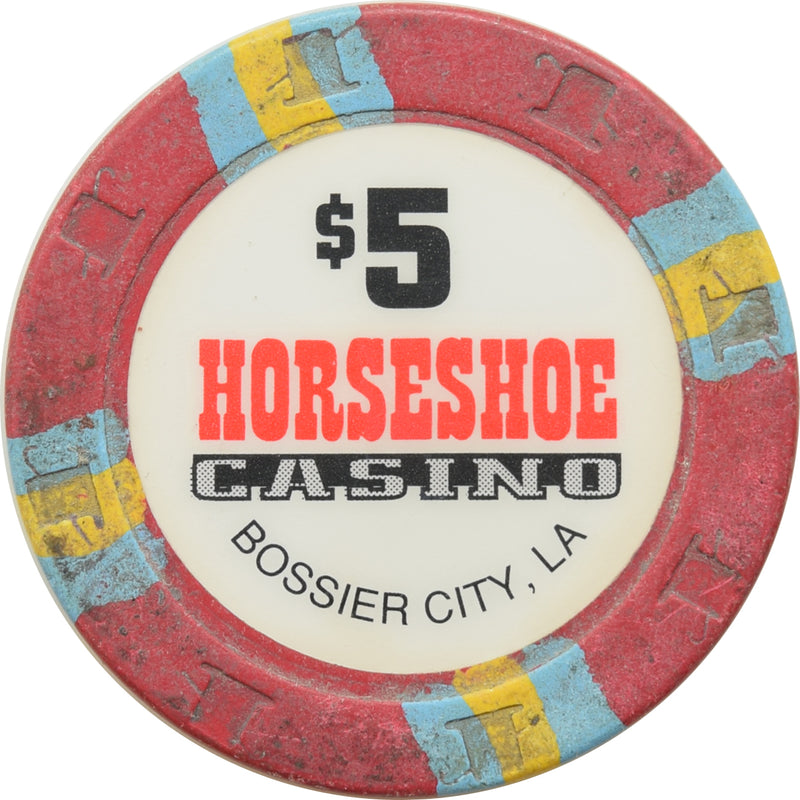 Horseshoe Casino Bossier City LA $5 Chip