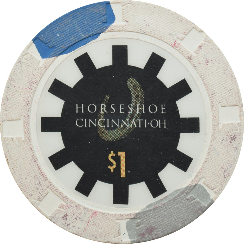 Horseshoe Casino Cincinnati Ohio $1 Chip