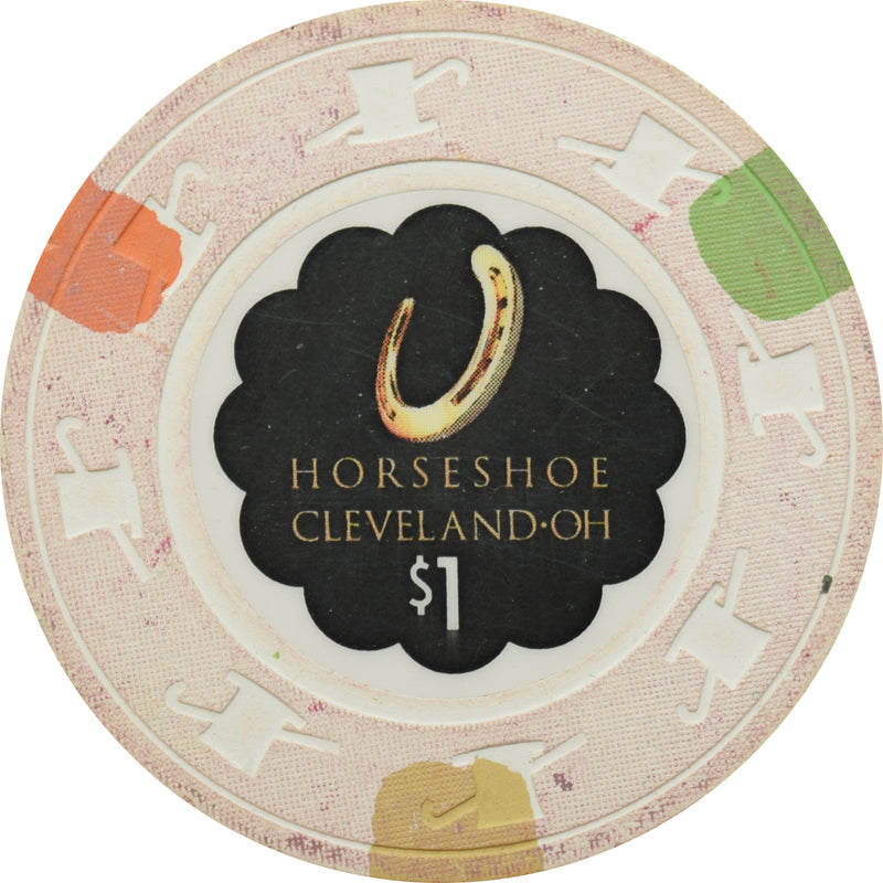 Horseshoe Casino Cleveland OH $1 Chip