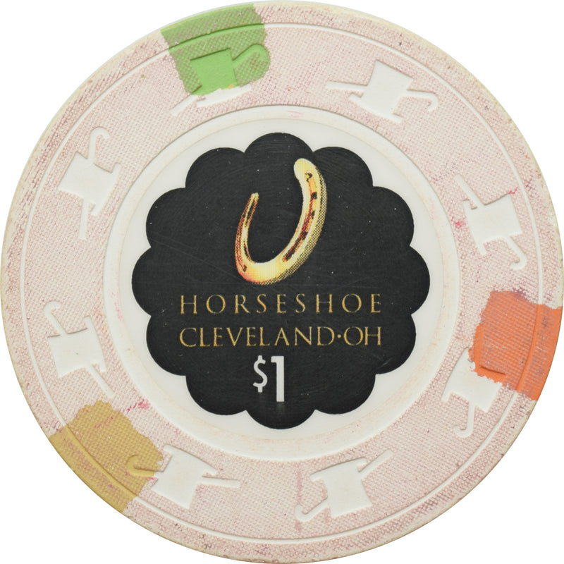 Horseshoe Casino Cleveland OH $1 Chip