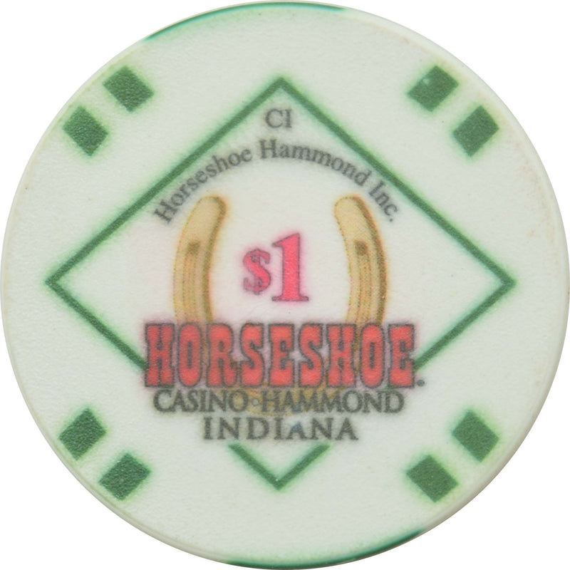 Horseshoe Casino Hammond Indiana $1 Chip