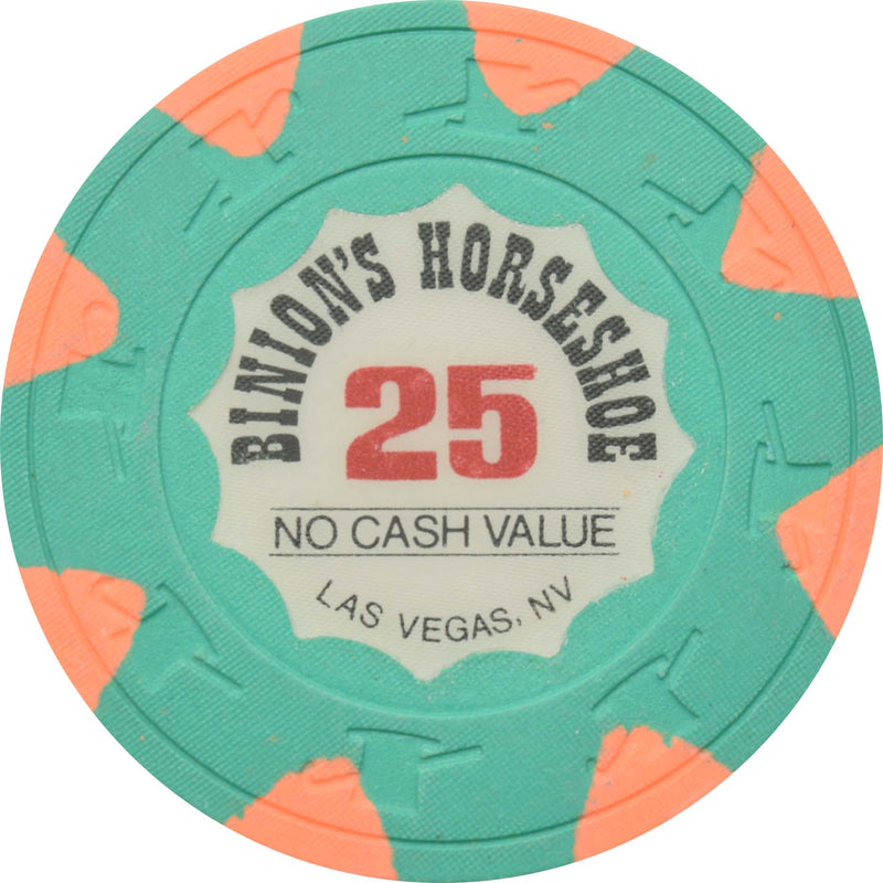Horseshoe Club (Binion's) Casino Las Vegas Nevada $25 NCV WSOP Chip 1995