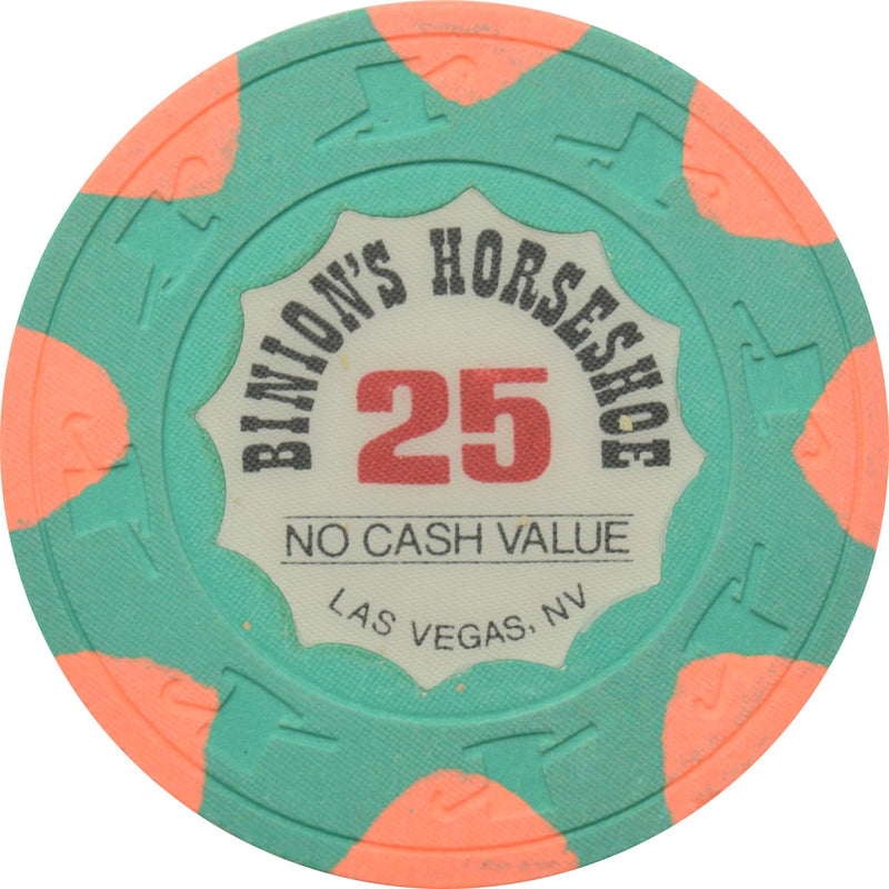Horseshoe Club (Binion's) Casino Las Vegas Nevada $25 NCV WSOP Chip 1995