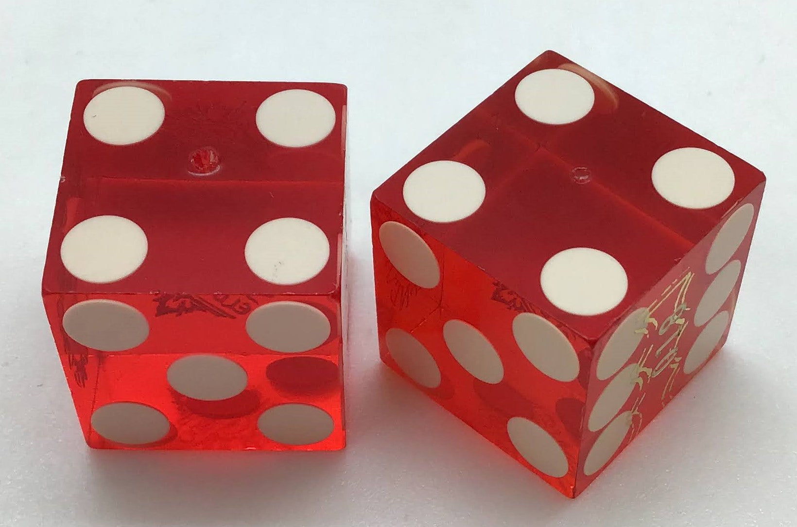 Eldorado Casino Reno Nevada Red Dice Pair