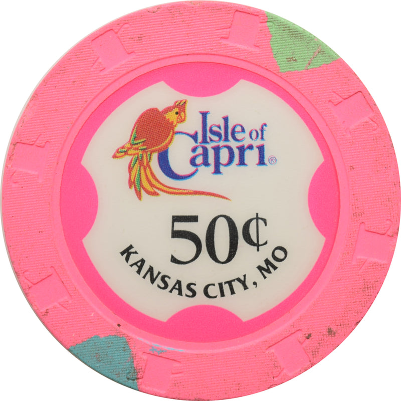 Isle of Capri Casino Kansas City Missouri 50 Cent Chip