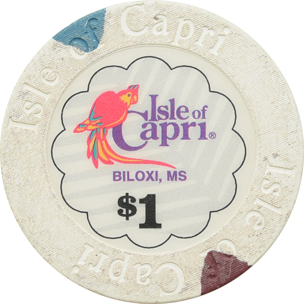 Isle of Capri Casino Biloxi MS $1 Chip #2