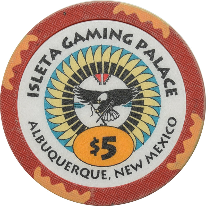 Isleta Casino Albuquerque NM $5 Chip