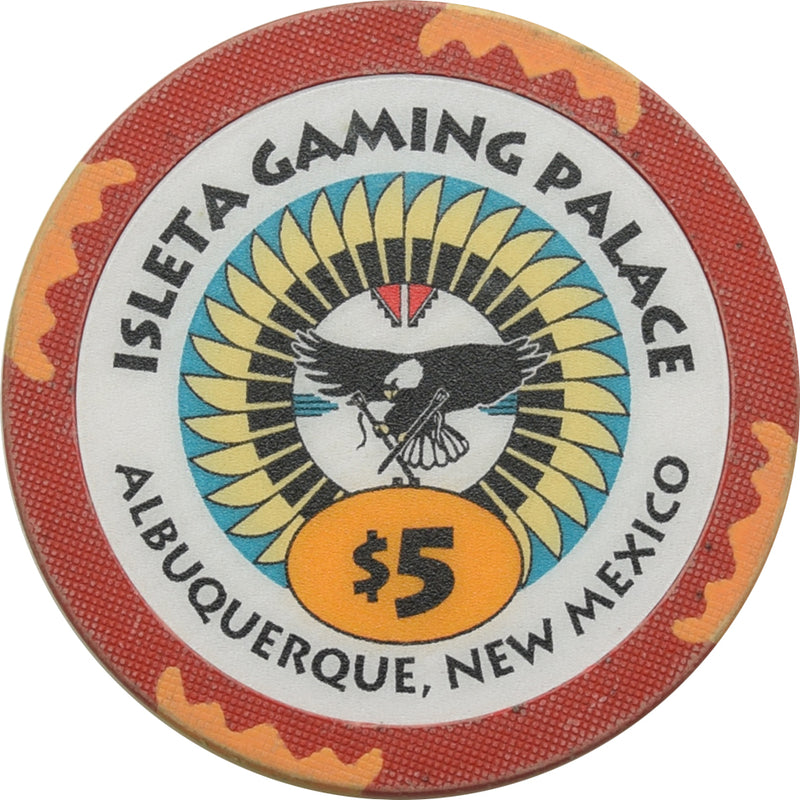 Isleta Casino Albuquerque NM $5 Chip
