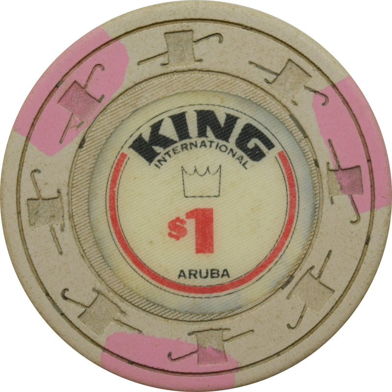 King International Casino Aruba $1 Chip