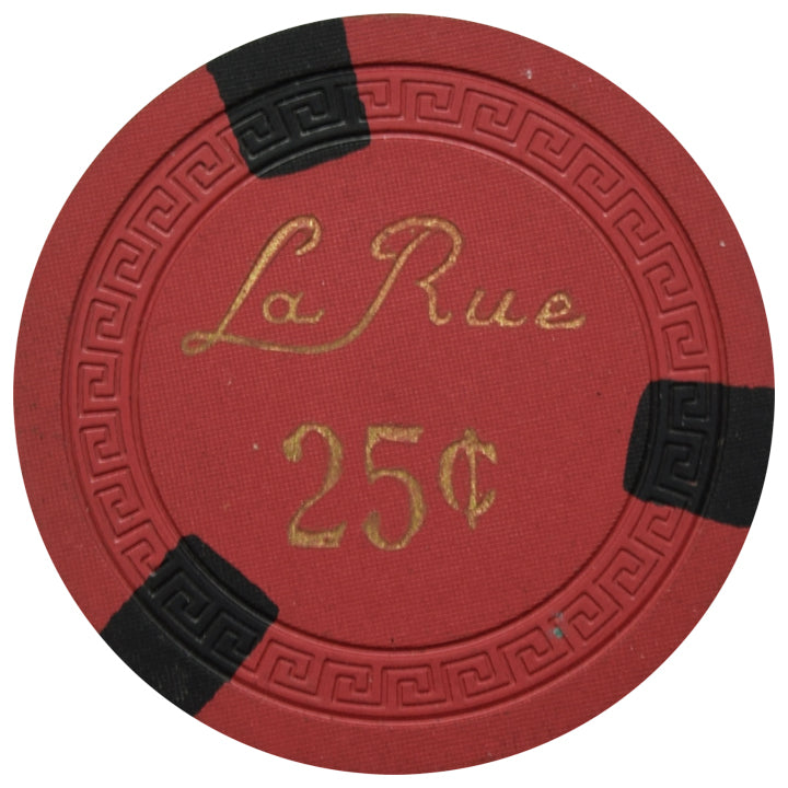 La Rue Casino Las Vegas Nevada 25 Cent Chip 1950