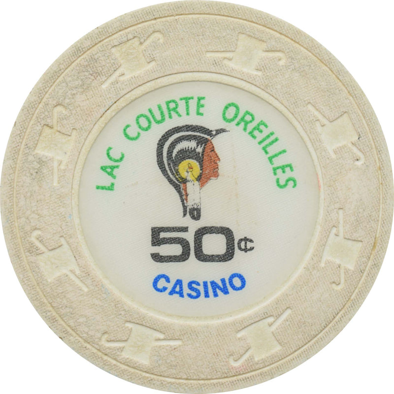 Lac Courte Oreilles Casino Hayward Wisconsin 50 Cent Chip